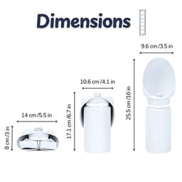 Foldable Dog Water Bottle - Accessories