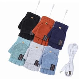 USB Rechargeable Gloves - 3 Temperature Settings Display