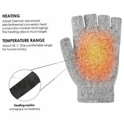 USB Heated Gloves - Cold Weather Work Protection