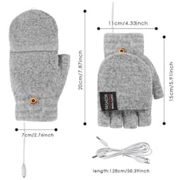 USB Heated Gloves - Winter Sports and Outdoor Activities